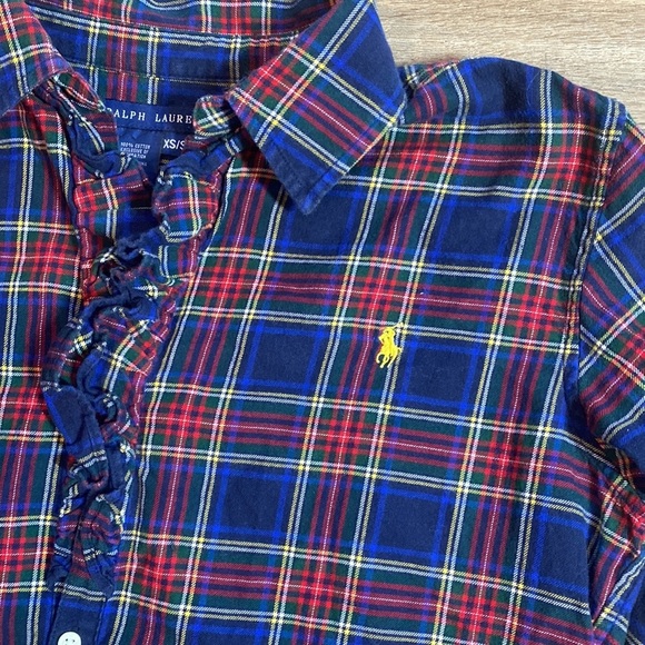 Ralph Lauren Blue Label Button Down Shirt Dress - Picture 4 of 8